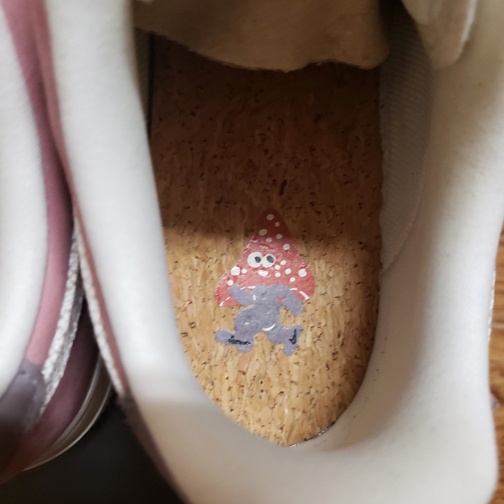 Nike AF1 Mushroom Sneakers Size 10 Added Bling - Picture 6 of 16